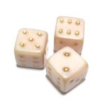 画像: Lt.Pink Dice Stoen (3個入り)