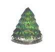 画像1: Vitrail Medium Chistmas Tree Shaped FB Stone 15.5*14mm