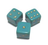 画像: Green Dice Stoen (3個入り)