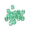 画像1: Uranium Glass Round Beads 4*5mm(10個入り）