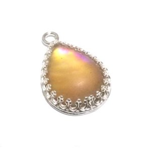 画像: Antique Opal Pear 24*14.7mm (セット済み）