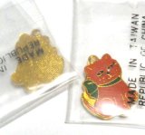 画像: Enamel Cat Charm 16.5*12mm (2個入り） 