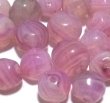 画像2: Pink Opal Glass Beads Set C