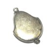 画像2: Vintage Red Stone Metal Charm