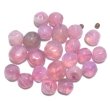 画像1: Pink Opal Glass Beads Set C