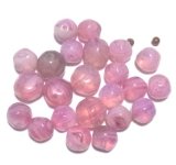 画像: Pink Opal Glass Beads Set C