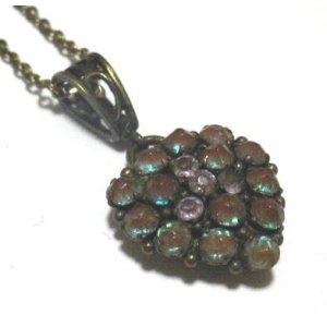 画像: Antique Saphiret Heart Pendant