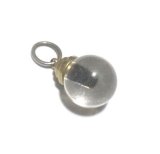 画像: Vintage Round Glass Charm 