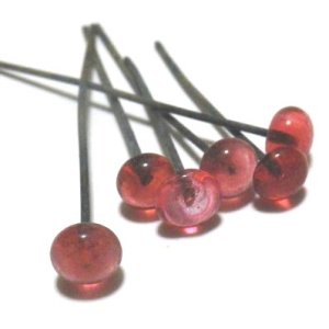 画像: Ruby Wired Beads 5.5mm