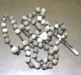 画像: Antique Mother of Pearl Rosary