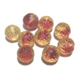 画像: Yellow/Ruby Round 10mm (3個入り）