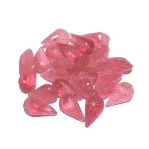 画像: Pink Swirl Drop 10*6mm (10個入り）