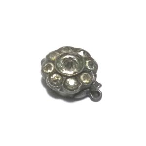 画像: Antique Paste Flower Clasp 9*12mm