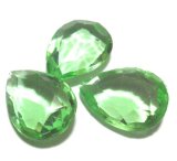 画像: Peridot Pear 18*13mm  (2個入り）