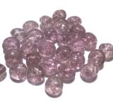 画像: Lt.Amethyst Crackle Round Stone 30ss (10個入り）