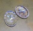 画像2: Vintage Crystal AB Pegasus Oval Pendant 18**13mm