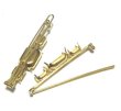 画像2: Gold Hair Pin Octagon Setting 60*14mm