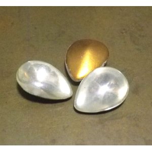 画像: Crystal Pear 14*10mm(4個入り）