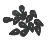 画像: Opaque Black Drop 10*6mm (10個入り）