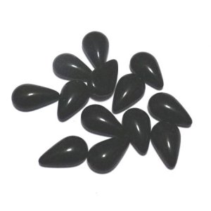 画像: Opaque Black Drop 10*6mm (10個入り）