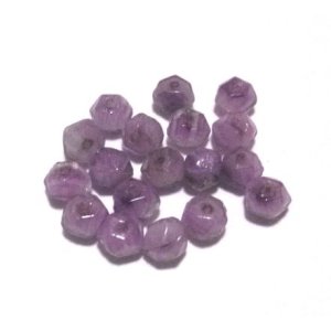 画像: English Cut Marble Purple 4.5mm (5個入り）