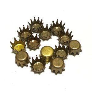 画像: Brass Craown Setting for 29ss (20個入り）
