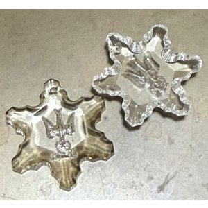 画像: Vintage Crystal Dove Pendant 30*26mm