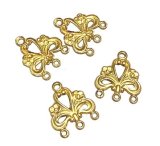 画像: Brass Bow Connnector (4個入り) 