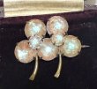 画像5: Antique Double Shamrock Brooch