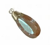 画像: Antique Saphiret Drop 18*8.6mm (unfoiled）