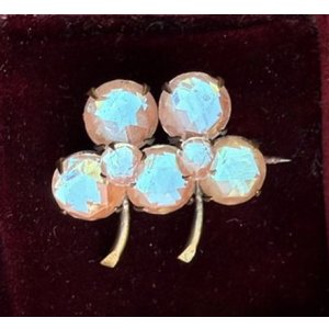 画像: Antique Double Shamrock Brooch