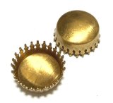 画像: Brass Crown Setting for 17mm