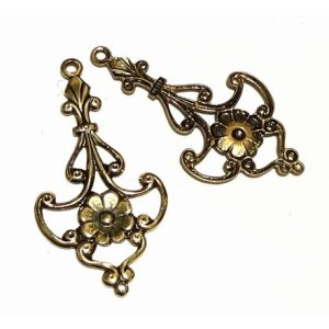画像: Brass Flower Connector