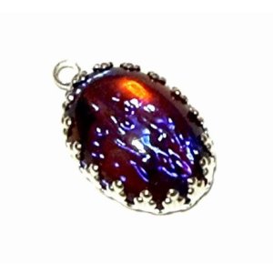画像: Dragon's Breath Oval 18*13mm (セット済み）