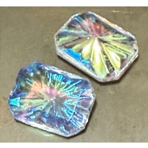 画像: Crystal AB Starbrust Octagon 18*13mm