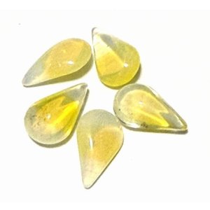 画像: Yellow Sabrina Drop 13*7.8mm (5個入り）
