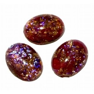 画像: Red Dragon's Breath Oval 16*12mm