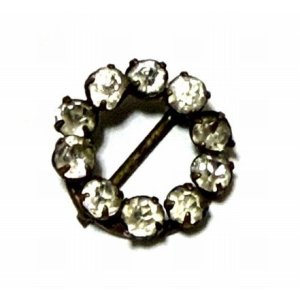 画像: Antique Tiny Round Buckle 15mm