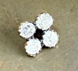 画像: Antique Paste 4 Stones Button 