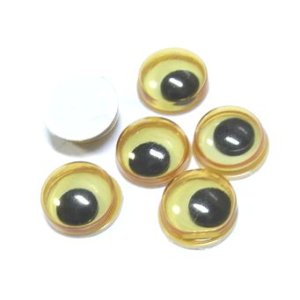 画像: Wiggle Eyes 7.3mm(10個入り）