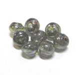 画像: Khaki Whorl Beads(5個入り)