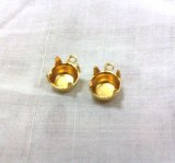 画像: 1ring Brass Round Setting(CB) 29ss(2個入り）