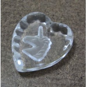 画像: Unicorn Heart Crystal Pendant