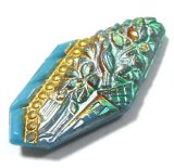 画像: Antique Art Deco Bird's Paradise Stone