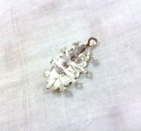 画像: 1ring Silver Plated Crown Navette（CB）15*7mm