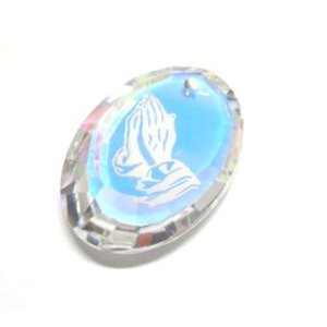 画像: Art.6121 Crystal AB -praying hand-