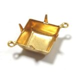 画像: 2ring Brass Square 12mm(CB)