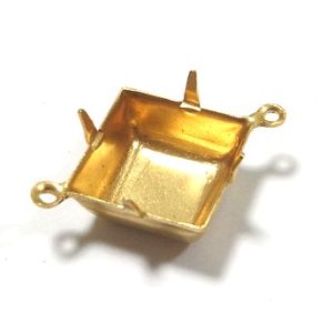 画像: 2ring Brass Square 12mm(CB)