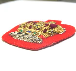 画像2: イギリス　Crown Emblem (Red) 47*50m