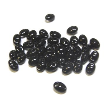 画像1: Black Twin Hple Seed Beads(40個入り）